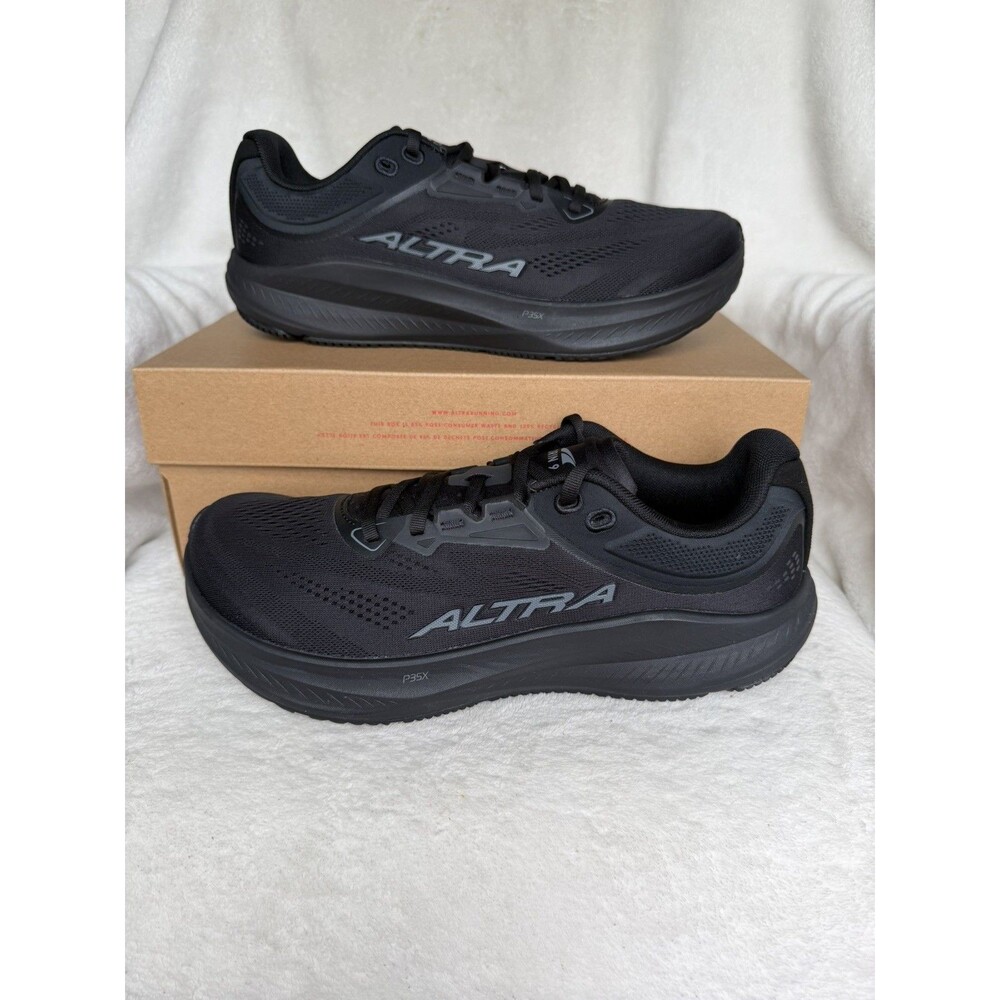 ALTRA Men's Torin 9 Road Running Shoe - Black/Black/Castlerock Size 10